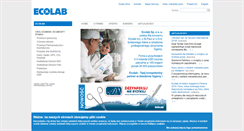 Desktop Screenshot of ecolab.com.pl