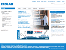 Tablet Screenshot of ecolab.com.pl