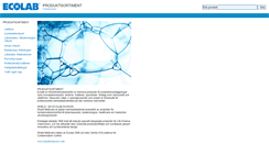 Desktop Screenshot of productcatalogue.ecolab.se